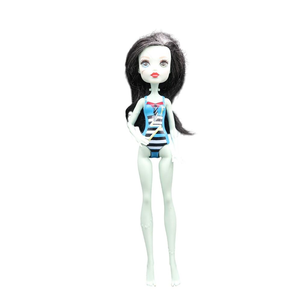 Monster High Frankie Stein Daughter of Frankenstein Doll Blue Bathing Suit 2017